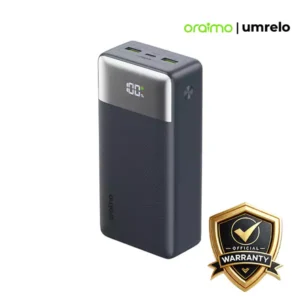 Oraimo PowerNova Q21 20000mAh 22.5W Black Power Bank with Digital Display (OPB-7200Q)