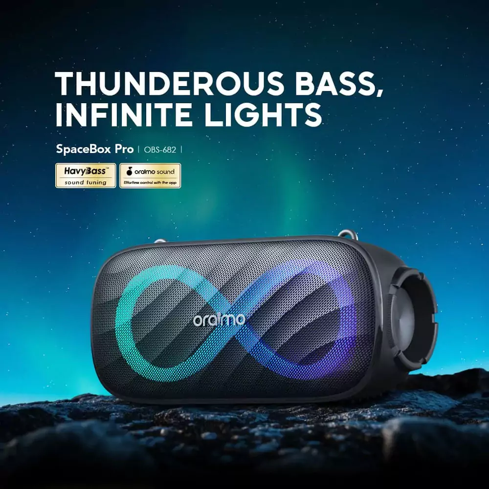 Oraimo SpaceBox Pro 80W Wireless Speaker (OBS-682) 2 (3)
