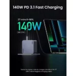 UGREEN Nexode Pro X763 160W 4-Port GaN Fast Charger Set (US Plug)