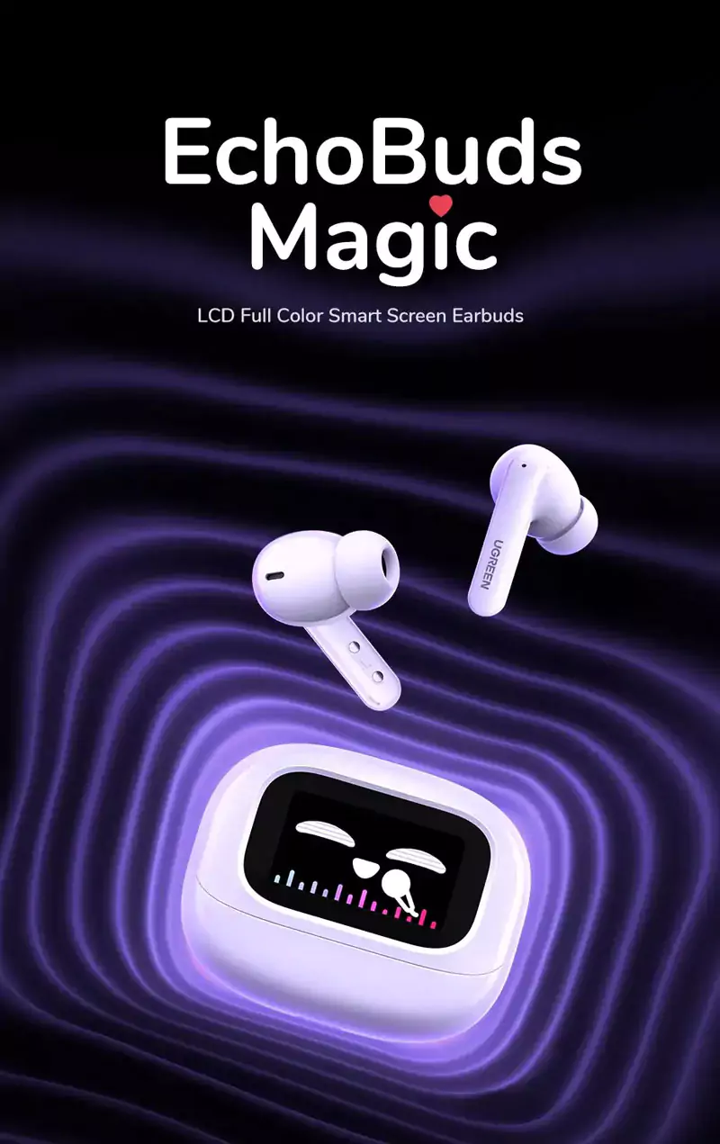 UGREEN WS211 T6 Magic Hi-Res ANC True Wireless Earbuds (55146) UGREEN WS211 T6 Magic Hi-Res ANC True Wireless Earbuds (55137)