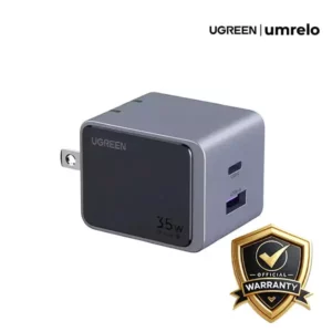 UGREEN X507 Nexode S 35W 2-Port GaN Fast Charger US Plug (45222)