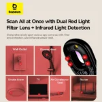 Baseus Heyo Series II Smart Infrared Hidden Camera Detector