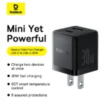 Baseus Palm Series 30W Dual Output PD Fast Charger Set - Image 2