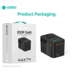 Coteci 65W GaN Universal Travel Adapter