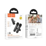 Hoco L20A Fair Dual Mic Lavalier Wireless Microphone