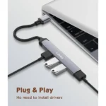 LDNIO DS-44U 4-in-1 USB HUB - Image 4
