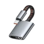 Mcdodo CA-3120 USB-C to USB-C + DC3.5mm Charging Audio Converter