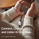 Mcdodo CA-3120 USB-C to USB-C + DC3.5mm Charging Audio Converter