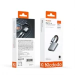 Mcdodo CA-3120 USB-C to USB-C + DC3.5mm Charging Audio Converter