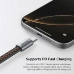 Mcdodo CA-4870 Lightning Female to USB-C Male 3 in 1 Multi Adapter High Speed Data Transfer - Image 3