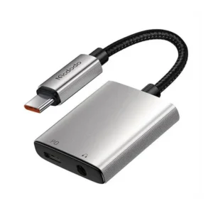 Mcdodo CA-5050 USB-C to USB-C And AUX 3.5mm DAC Audio Adapter