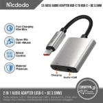Mcdodo CA-5050 USB-C to USB-C And AUX 3.5mm DAC Audio Adapter - Image 2