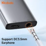 Mcdodo CA-5050 USB-C to USB-C And AUX 3.5mm DAC Audio Adapter