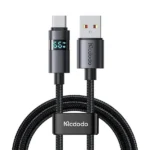 Mcdodo CA-6520 USB-A to USB-C 66W Fast Charging LED Display Cable