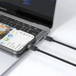 Mcdodo CA-738 2 in 1 Dual USB C 100W 5A Magnetic Self-Winding Charging 1.5m