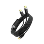 Mcdodo CA-738 2 in 1 Dual USB C 100W 5A Magnetic Self-Winding Charging Cable 1.5m