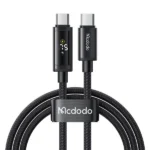 Mcdodo CA-8000 Type-C to Type-C Digital Display 100W PD Fast Charging Cable 1.2m