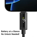 Mcdodo CA-8000 Type-C to Type-C Digital Display 100W PD Fast Charging Cable 1.2m