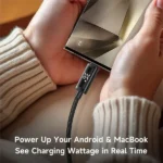 Mcdodo CA-8000 Type-C to Type-C Digital Display 100W PD Fast Charging Cable 1.2m
