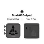 Momax UA19 1-World Universal Travel Adapter