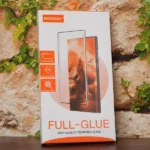 Mossily Vivo V27 Full Glue High Quality Curved Screen Tempered Glass