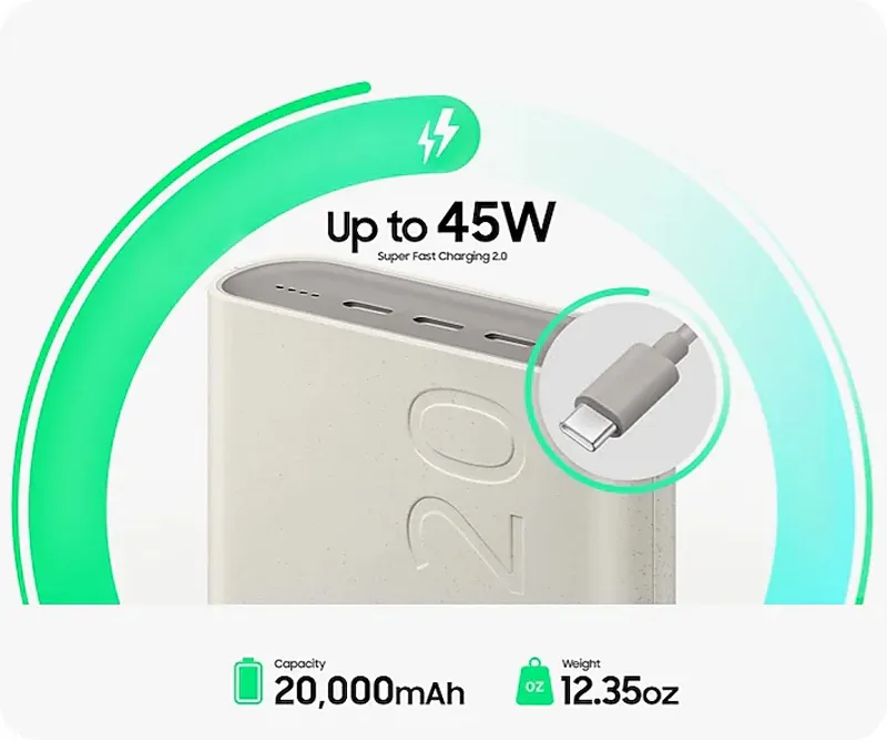 Samsung 20000mAh 45W