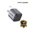 Ugreen CD319 Nexode 30W USB-C GaN Fast Charger US Plug (15329)