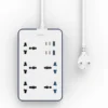 WiWU Wi-S006 PS524 20W GaN 11-in-1 Multifunctional Power Strip