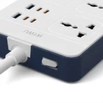 WiWU Wi-S006 PS524 20W GaN 11-in-1 Multifunctional Power Strip - Image 3