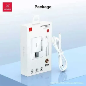 XUNDD XDCH-057 18W Fast Charging Power Adapter with Lightning Cable