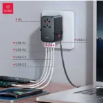 XUNDD XDCH-089 35W Universal Travel Charging Adapter