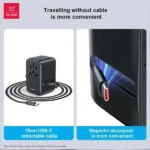 XUNDD XDCH-089 35W Universal Travel Charging Adapter