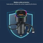 XUNDD XDCH-106 PD 30W 2-in-1 Cable Car Charger