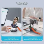 XUNDD XDCH-116 3-in-1 Foldable Magnetic Wireless Charger - Image 5