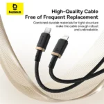 Baseus Dura Series 20W Type-C to Lightning Fast Charging Data Cable 2M