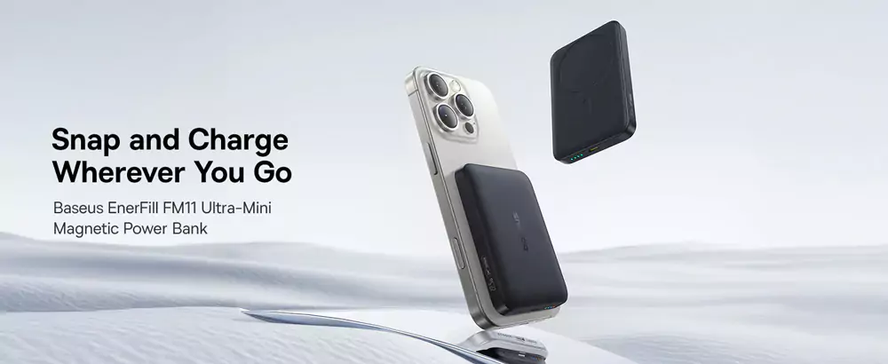 Baseus EnerFill FM11 10000mAh 22.5W Magnetic Power Bank