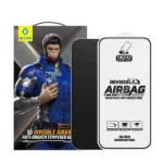 Blueo iPhone 16 Pro Max 3D Airbag Series Tempered Glass without Applicator
