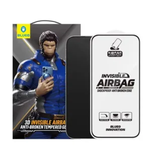 Blueo iPhone 16 Pro Max 3D Airbag Series Tempered Glass without Applicator