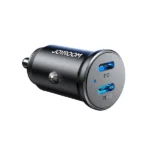 JOYROOM JR-CCN06 Dual USB C 30W Mini Metal Car Charger
