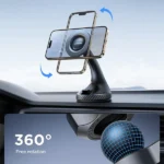 JOYROOM JR-ZS406 Suction Cup Mount Magnetic Car Cellphone Holder