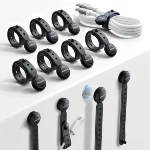 JOYROOM JR-ZS422 Magnetic Silicone Cable Tie - 6 Pack