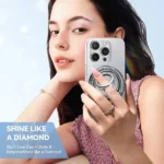 JOYROOM JR-ZS425 Glitter Ring Magnetic Phone Holder - Image 3