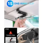JOYROOM JR-ZS511 Magnetic One-hand Car Visor Sunglasses Holder Clip