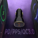 LDNIO C104 60W Dual PD Super Fast Car Charger