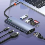 LDNIO DS-18H 8 in 1 USB C Hub 4K Display 100W PD Charging Docking Station