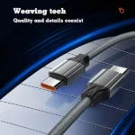 LDNIO LC441C 100W High Power E-marker Chip Type-C to Type-C Fast Charging Data Cable - Image 5