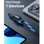 UGREEN 20467 69W PD+QC 3.0 Three Ports Fast Car Charger - Image 2