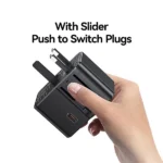 USAMS CC310 70W Three Type-C and Dual USB-A Ports Universal Travel Adapter - Image 5