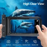 USAMS IP68 Waterproof Double-Space PVC Phone Case (US-YD014)