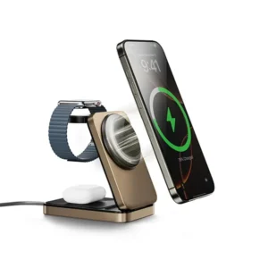 WiWU Wi-W038 3-in-1 Magnetic Wireless Charging Station